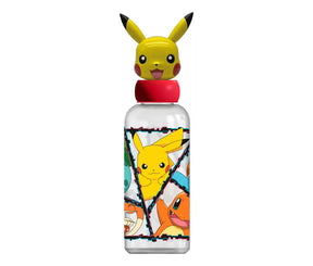 Botella con figura 3D Pokemon 560ml 1013