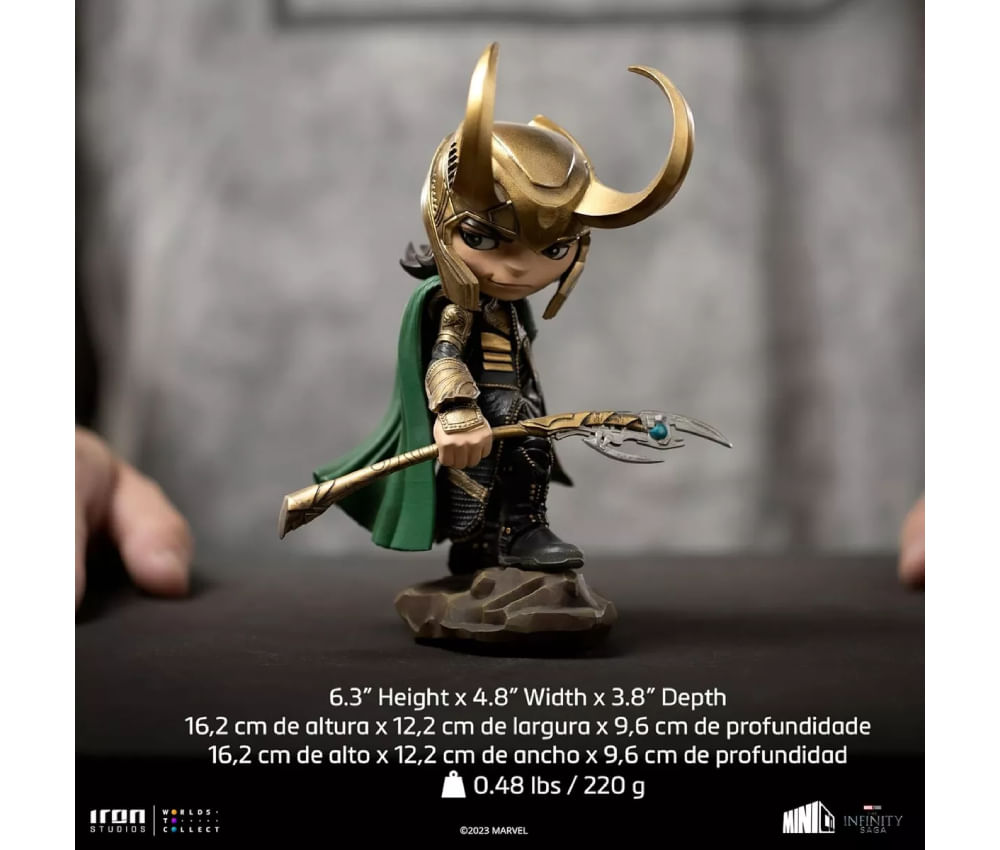 IRON STUDIOS LOKI INFINITY SAGA MINICO MARCAS83923-MC