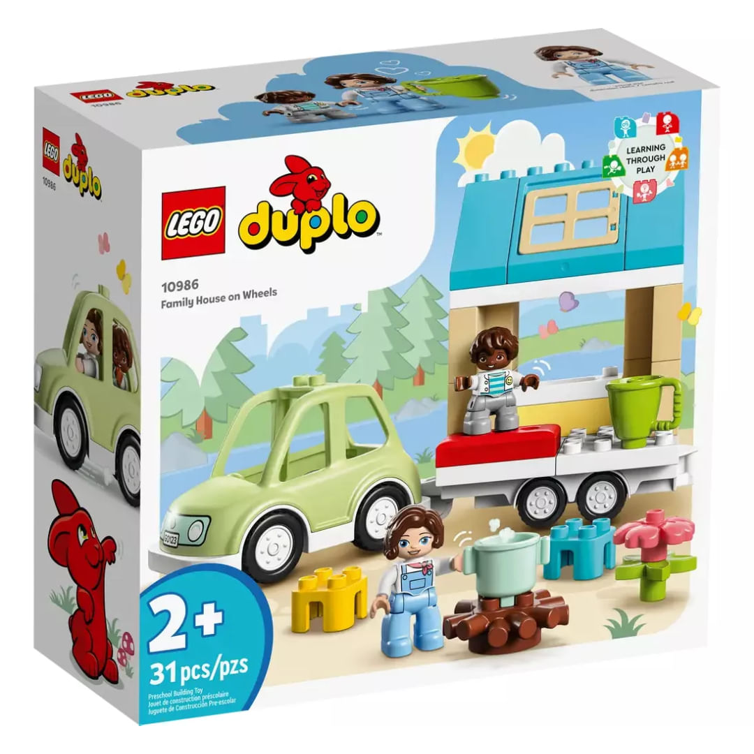 Lego Duplo Family House on Wheels 10986