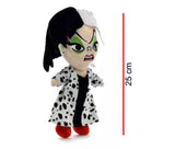 Peluche Disney Villanos 101 Dalmatas Cruella 25cm VD002