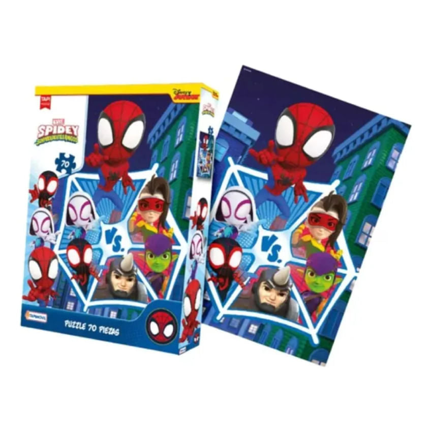 Puzzle 70 piezas Marvel Spidey y sus Sorprendentes Amigos VSP03325