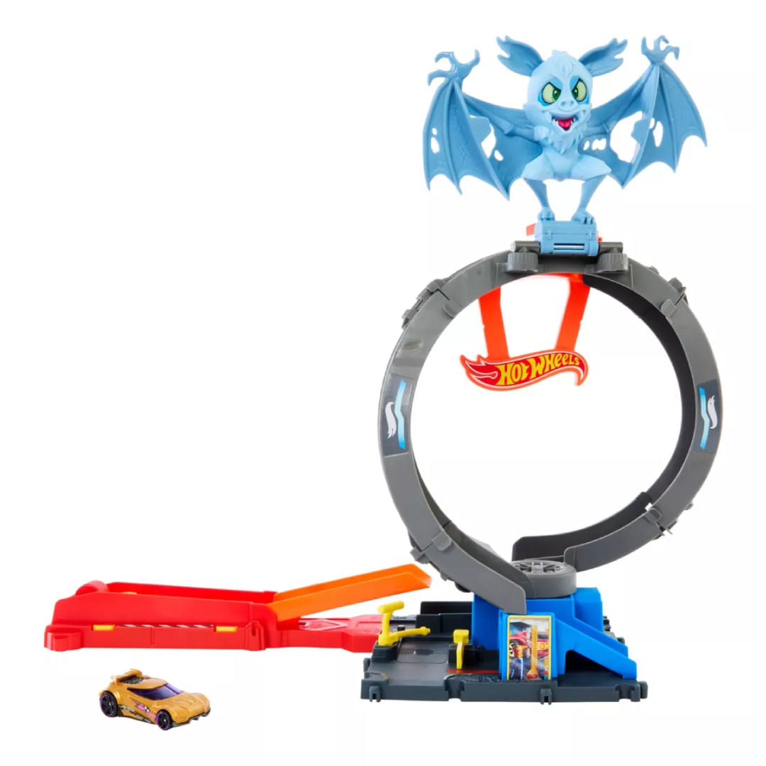 Hot Wheels City Pista Ataque de Murcielago HTN78