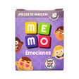 Juego Memoria Emociones 20 Fichas Caritas Madera Niños Barco