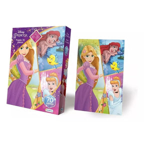 Puzzle 70 piezas Disney Princesas DJU00705