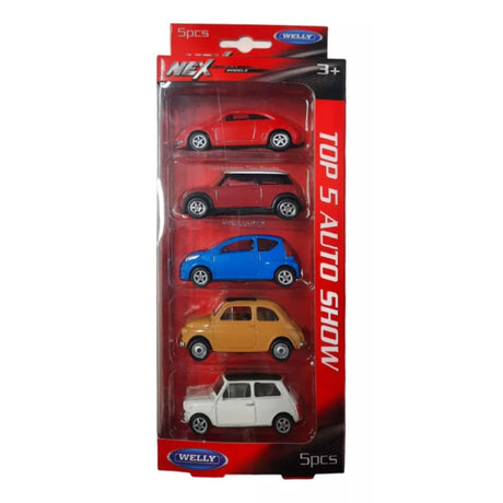 Welly 1:60 5 Piezas Rueda Libre 52020-5SG (Y)