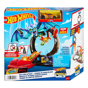 Hot Wheels City Pista Ataque de Murcielago HTN78
