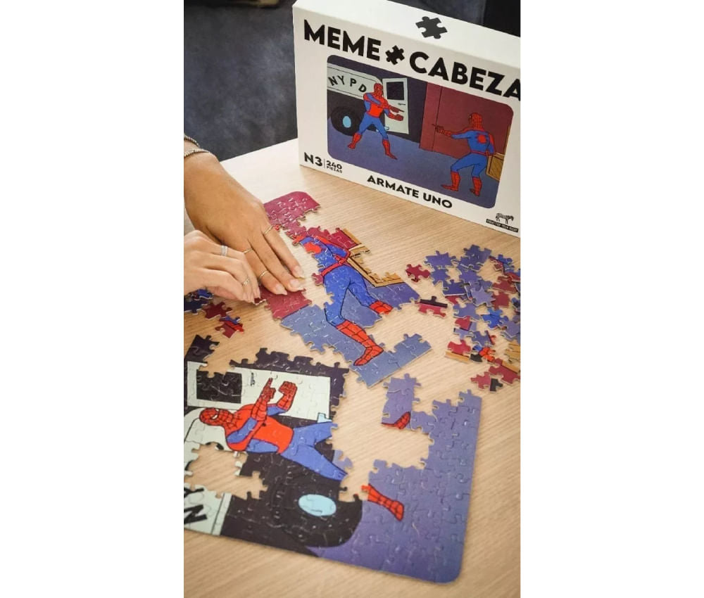 MEME CABEZAS (SPYDER-MAN)