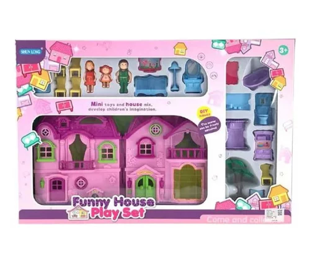 CASA DE MUÑECAS Y ACCESORIOS LUZ Y SONIDO 2161344