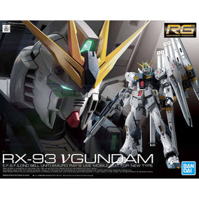 Bandai Hobby Gundam RG 1/144 Nu (V) Gundam Model Kit 2466963