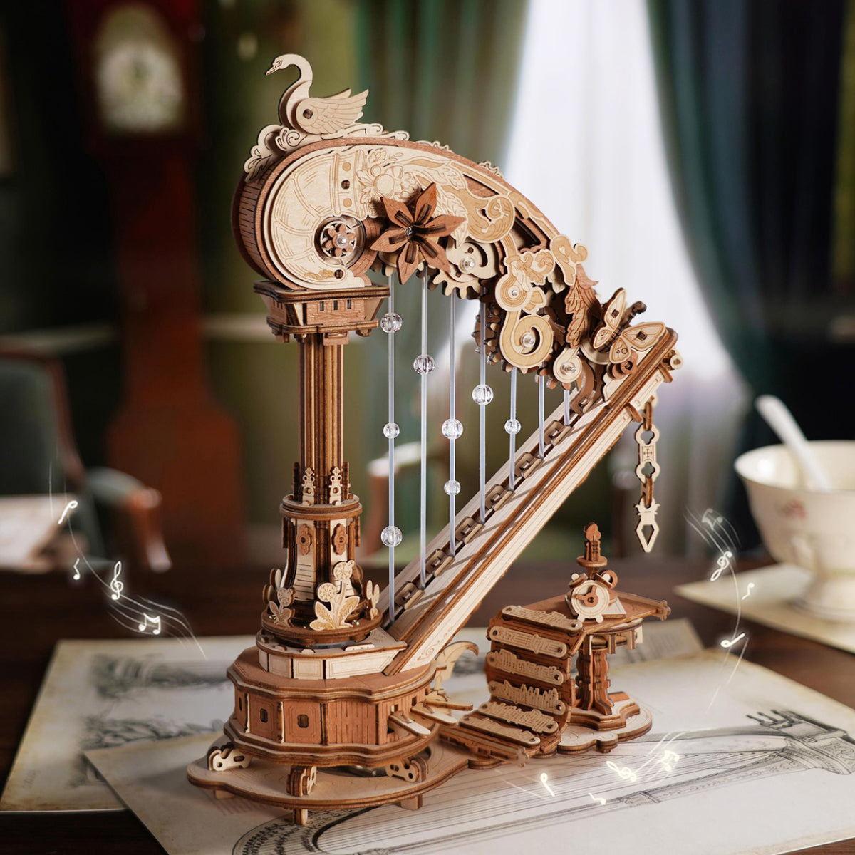 ROKR Magic Harp AMK71 - vista angulada