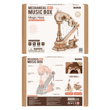 ROKR Magic Harp AMK71 - escena iluminada
