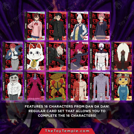 Cartas Dan Da Dan Con-x Trading Card Set Box 58242
