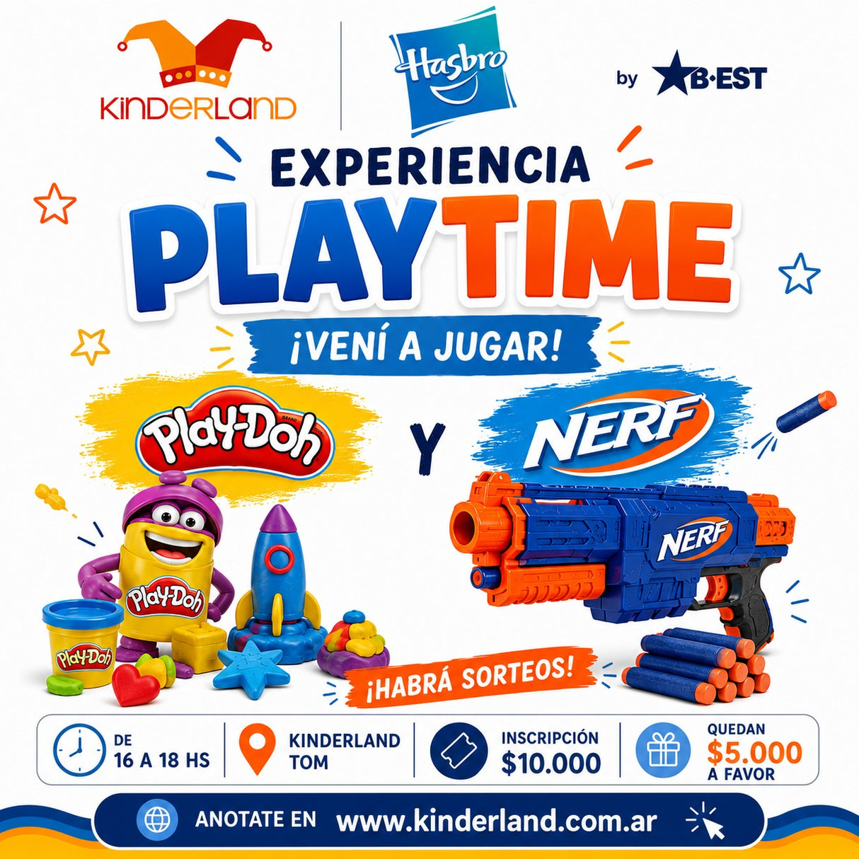 Experiencia Hasbro 16Hs