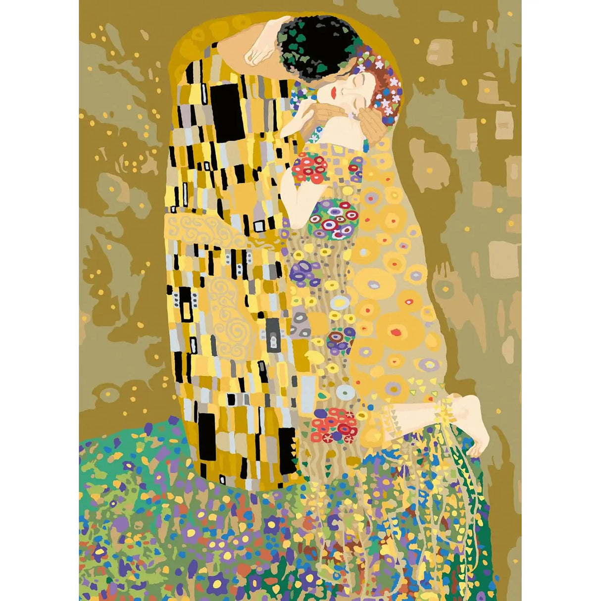Ravensburger CreArt Klimt The Kiss 23916 - detalle 1
