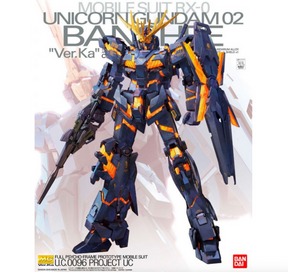 Bandai Hobby Gundam MG 1/100 Unicorn 02 Banshee Ver.Ka Model Kit 2430026