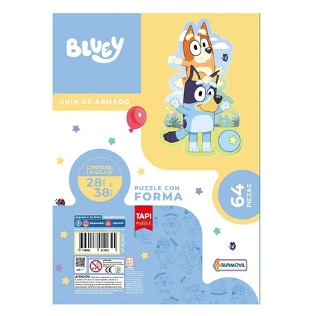 Puzzle Con Forma 64 Pzas BLU01265