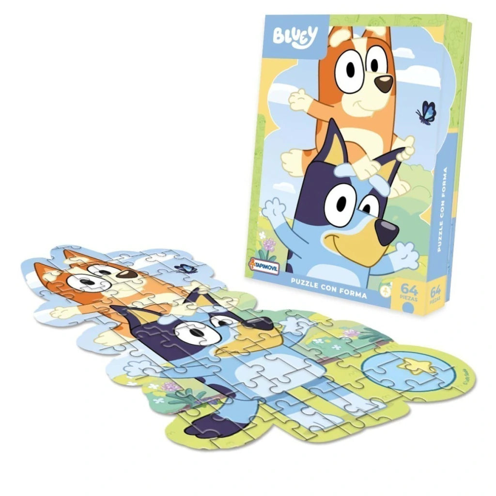 Puzzle Con Forma 64 Pzas BLU01265