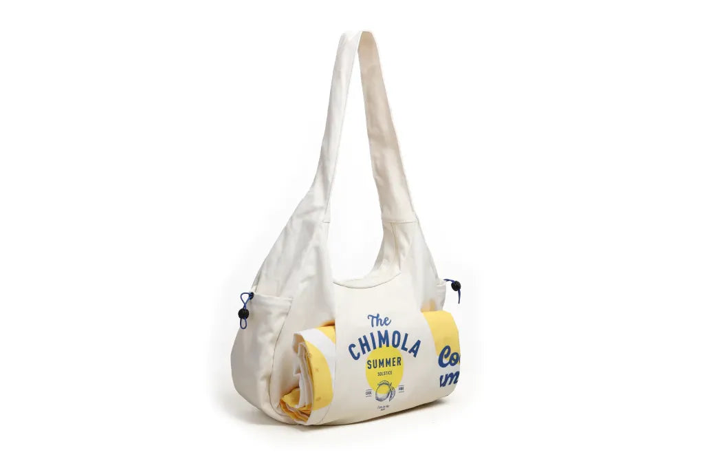 Chimola Bolso De Playa Lola White BP132