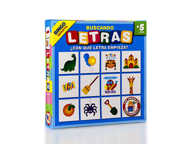 Juego Didactico Buscando Letras H483