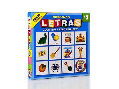 Juego Didactico Buscando Letras H483