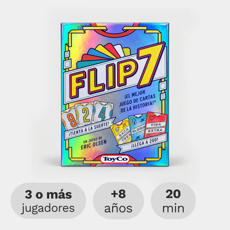 Juego De Cartas Flip 7 Toyco