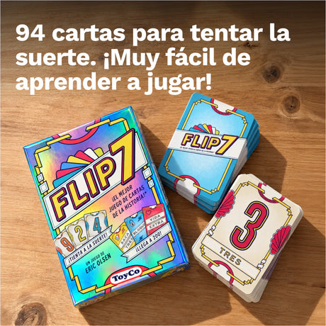 Juego De Cartas Flip 7 Toyco