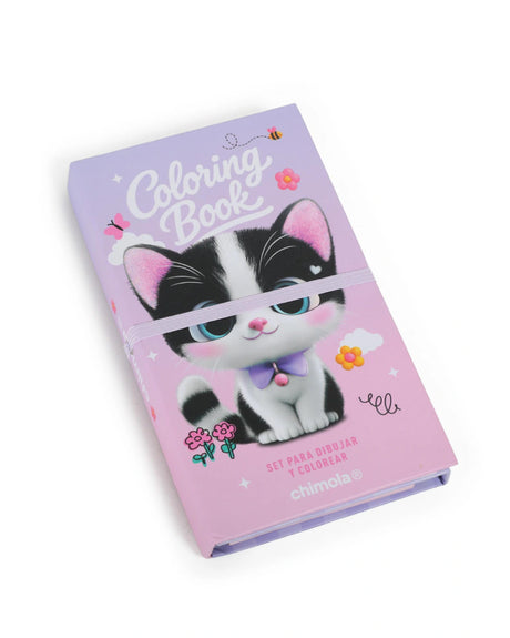 Chimola Coloring Book To Go Cat ST149