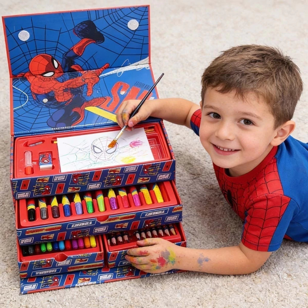 Cresko Set De Arte Spiderman 54 pcs HA633