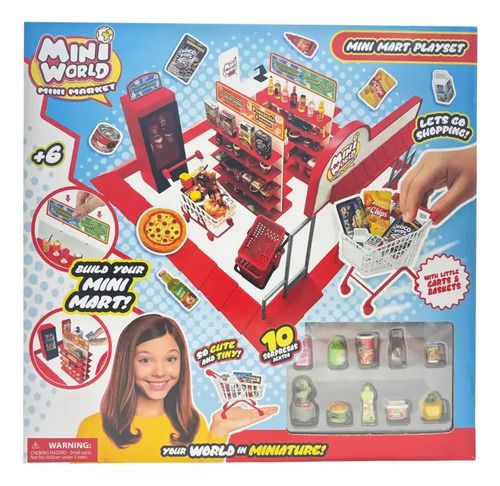 Mini World Mini Party Set Supermercado 2504006