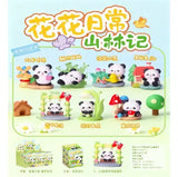 Figura Sorpresa Ositos Panda Con Escenario Kl926 Shine