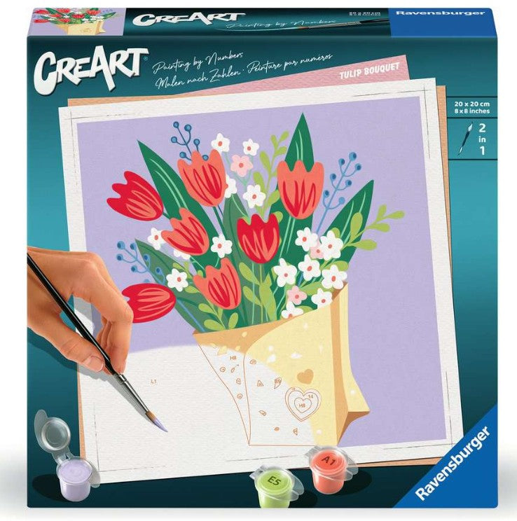 Ravensburger CreArt Tulip Bouquet 25518 - packaging