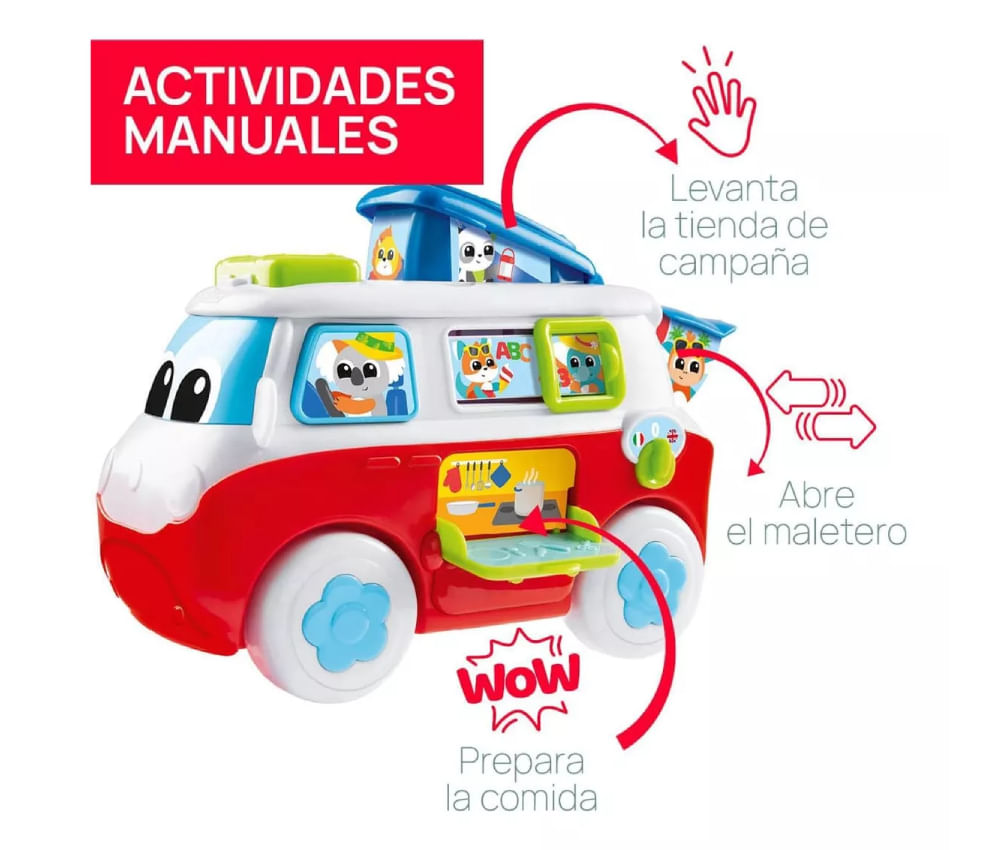 Chicco Bilingual ABC Van life con actividades manuales 12-36M 00011557000040