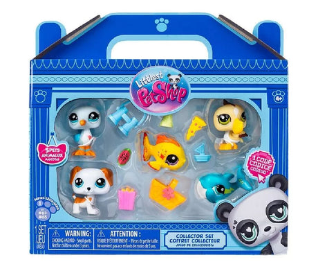 New Littlest Pet Shop Set de 05 mini mascotas 00517