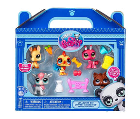 New Littlest Pet Shop Set de 05 mini mascotas 00510