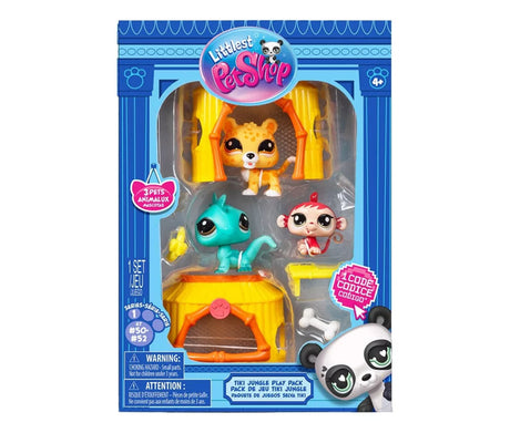 New Littlest Pet Shop Set de 03 mini mascotas 00515