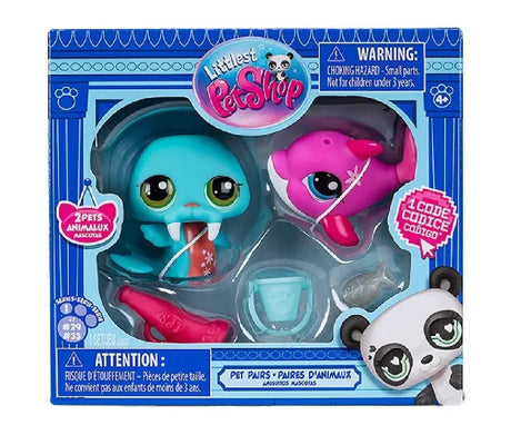 New Littlest Pet Shop Set de 02 mini mascotas 00525