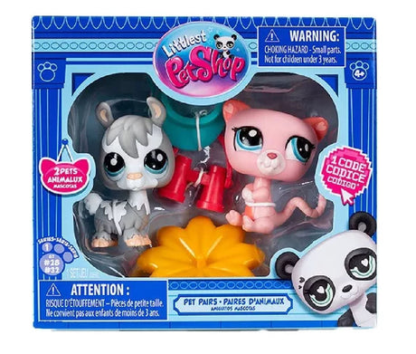 New Littlest Pet Shop Set de 02 mini mascotas 00525