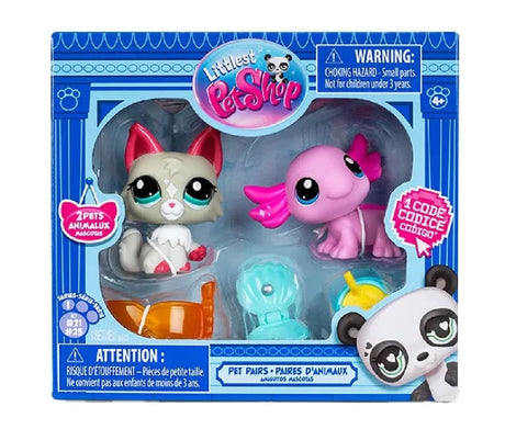 New Littlest Pet Shop Set de 02 mini mascotas 00525