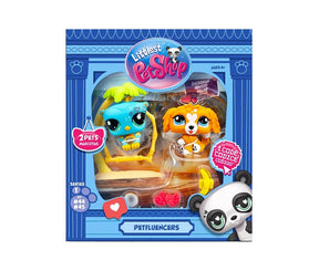 New Littlest Pet Shop Set de 02 mini mascotas 00560