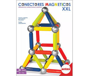 Antex Juegos Conectores magneticos XXL 46 piezas 1268