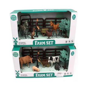 Farm Set Animales De La Granja Con Accesorios 2144638