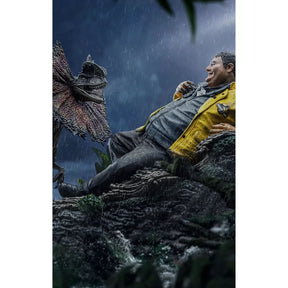 IRON STUDIOS DENNIS NEDRY DELUXE - JURASSIC PARK - ART SCALE 1/10 UNIVJP69222-10