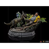 IRON STUDIOS DENNIS NEDRY DELUXE - JURASSIC PARK - ART SCALE 1/10 UNIVJP69222-10