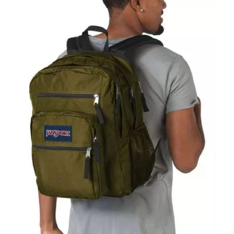 Jansport Mochila Big Student Army 196247000344 JNS517