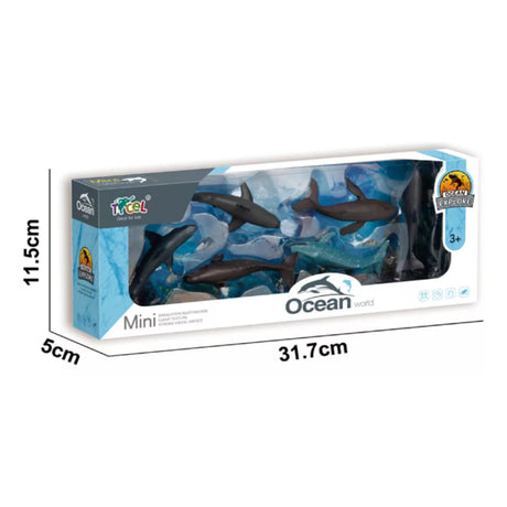Ocean World Set Animales x6 2308515