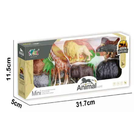 Animal World Set de Animales con Accesorios 2308525