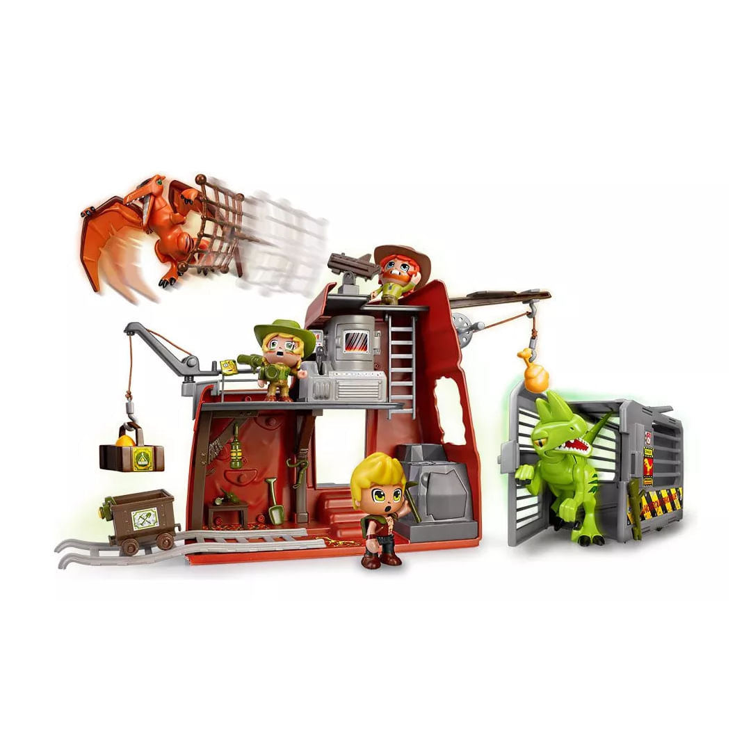 Pinypon Action Set de juego de dinos P16683