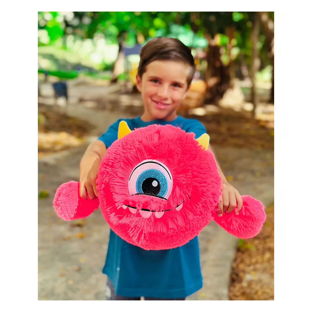 Funny Balls Peluche monstruito rosa IKFUNNY004