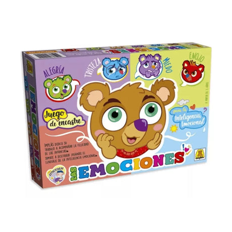 Implas Juego de encastre las emociones 253
