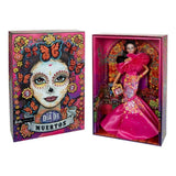 Barbie del Dia de Muertos Muñeca Vestido Rosa HJX14
